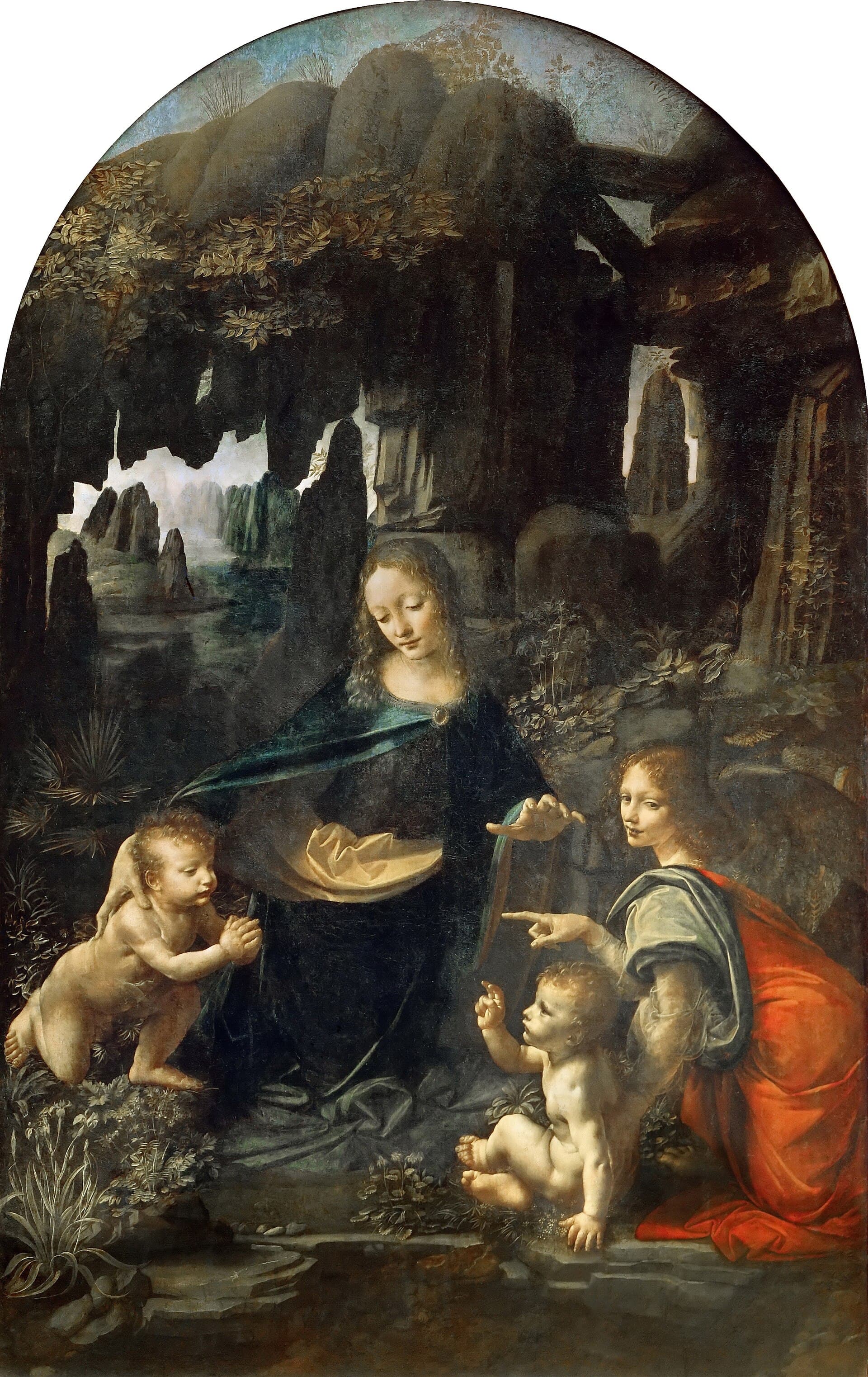 Virgin of the Rocks (Louvre version)
